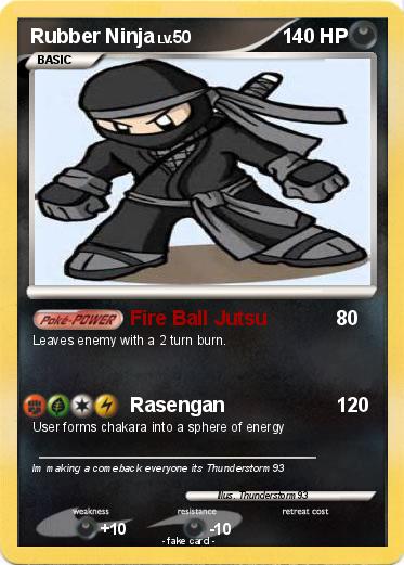 Pokemon Rubber Ninja