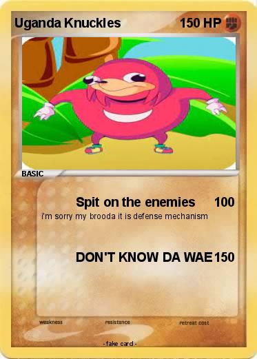 Pokemon Uganda Knuckles