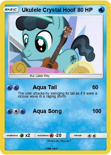Pokemon Ukulele Crystal Hoof