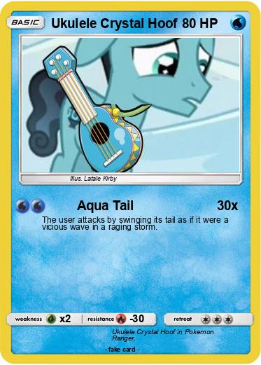 Pokemon Ukulele Crystal Hoof