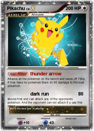 Pokemon Pikachu