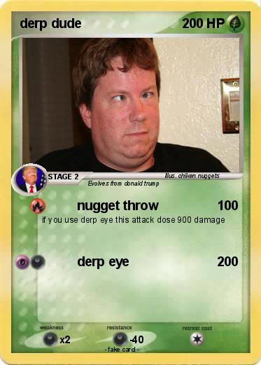 Pokemon derp dude