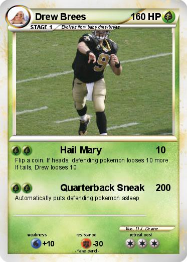 Pokemon Drew Brees
