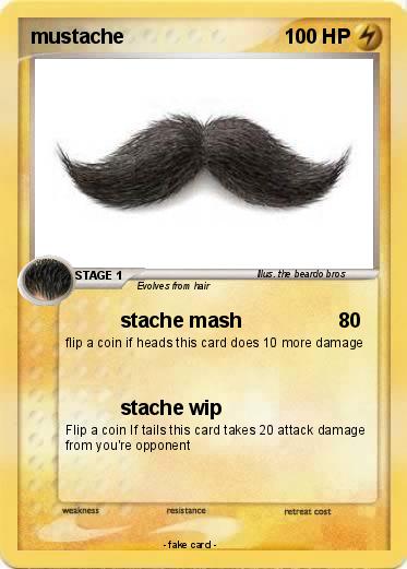 Pokemon mustache