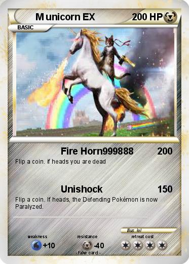 Pokemon M unicorn EX