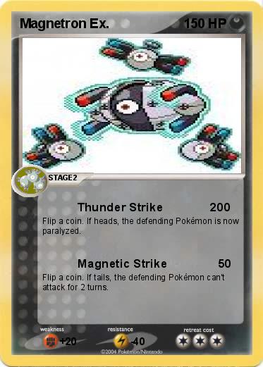 Pokemon Magnetron Ex.