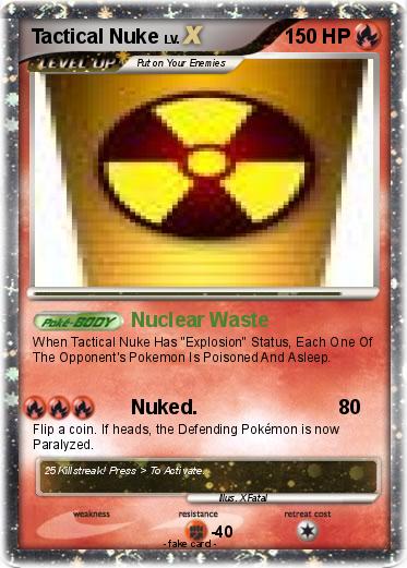 Pokemon Tactical Nuke