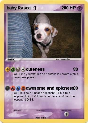 Pokemon baby Rascal :]