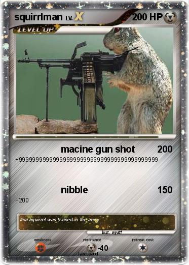Pokemon squirrlman