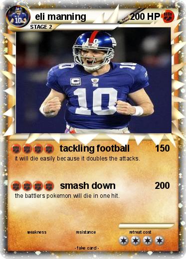 Pokemon eli manning
