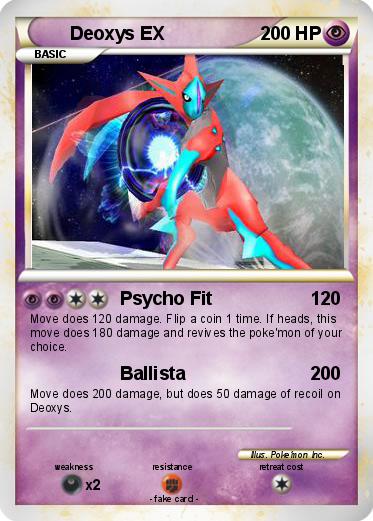 Pokemon Deoxys EX