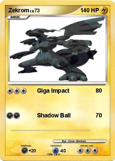 Pokemon Zekrom