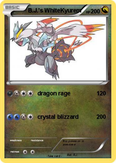 Pokemon B.J.'s WhiteKyurem