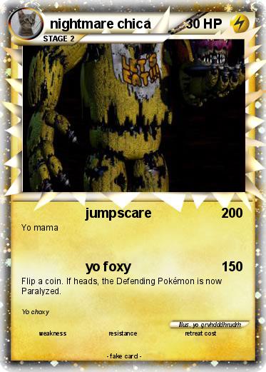 Pokemon nightmare chica