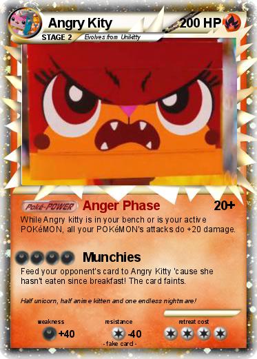 Pokemon Angry Kity