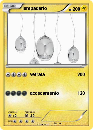 Pokemon lampadario