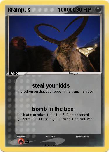 Pokemon krampus                  100000