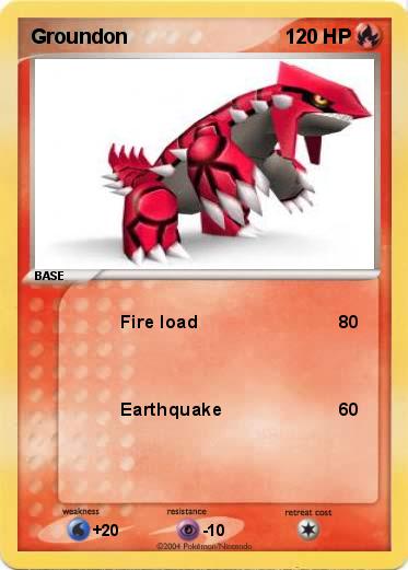 Pokemon Groundon