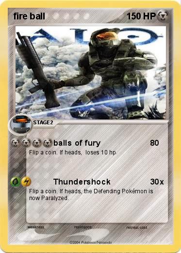Pokemon fire ball