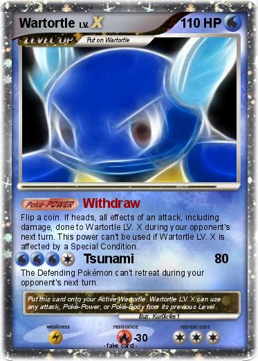 Pokemon Wartortle