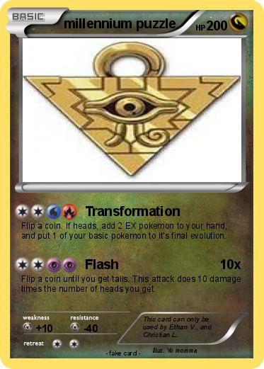 Pokemon millennium puzzle