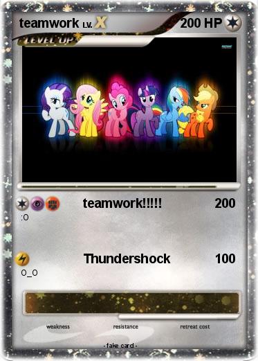 Pokemon teamwork