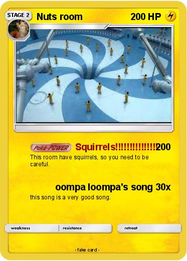 Pokemon Nuts room