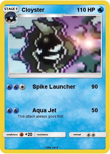 Pokemon Cloyster