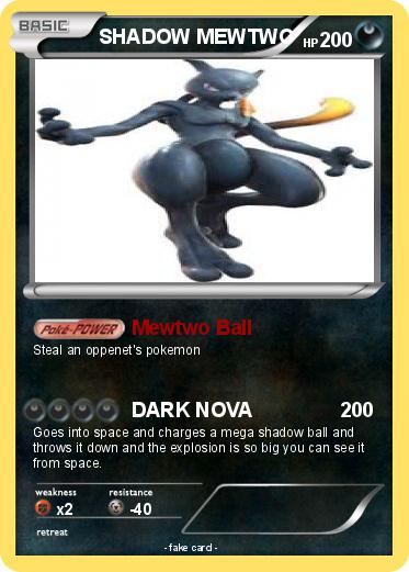 Pokemon SHADOW MEWTWO