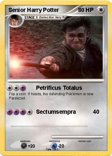 Pokemon Senior Harry Potter
