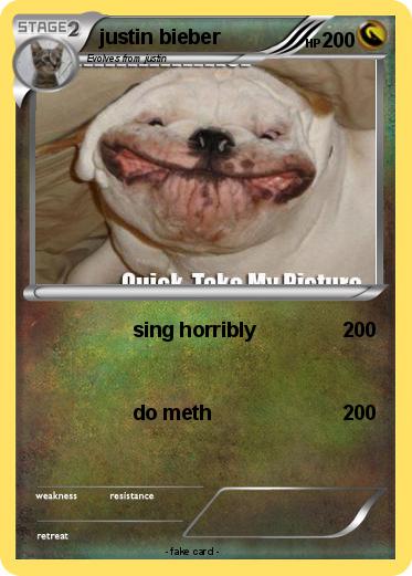 Pokemon justin bieber