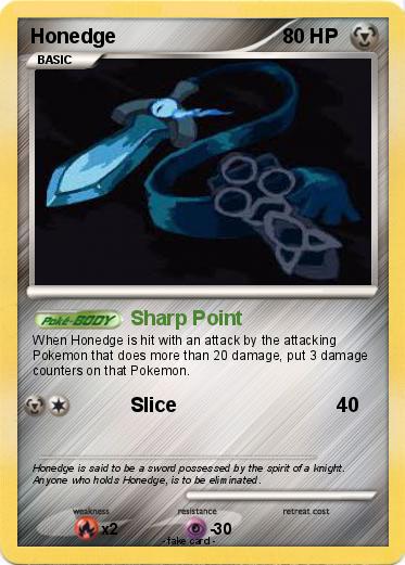 Pokemon Honedge