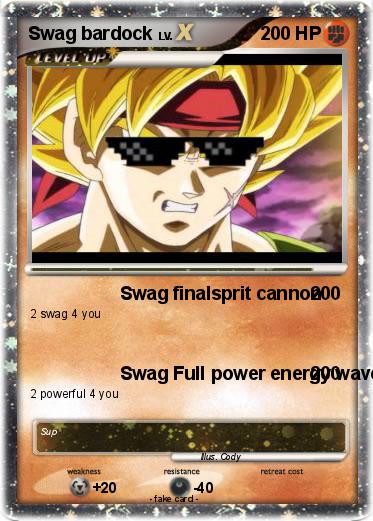 Pokemon Swag bardock