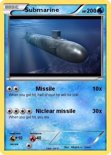 Pokemon Submarine
