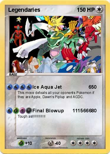 Pokemon Legendaries                     