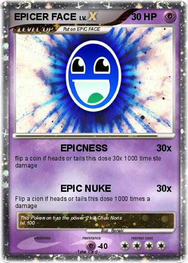 Pokemon EPICER FACE