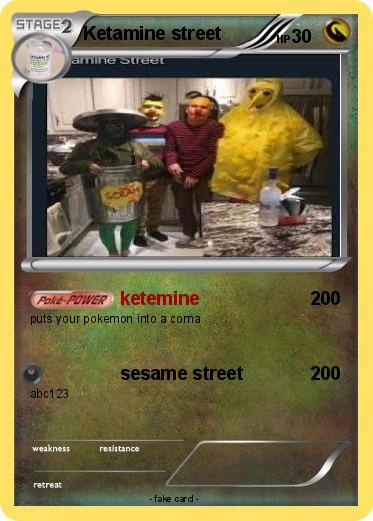 Pokemon Ketamine street