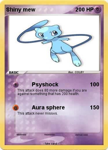 Pokemon Shiny mew