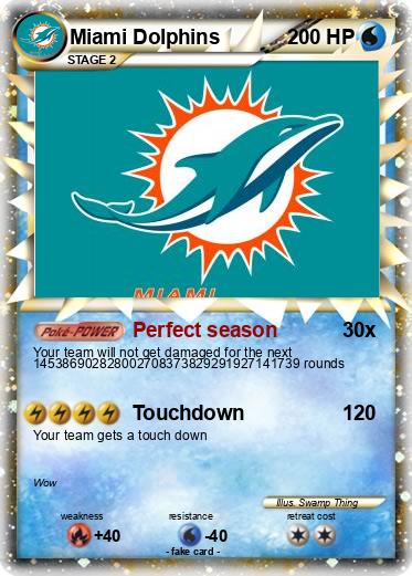 Pokemon Miami Dolphins