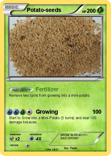 Pokemon Potato-seeds