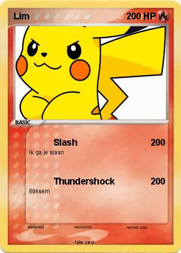 Pokemon Lim