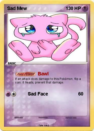 Pokemon Sad Mew