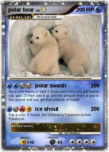 Pokemon polar bear