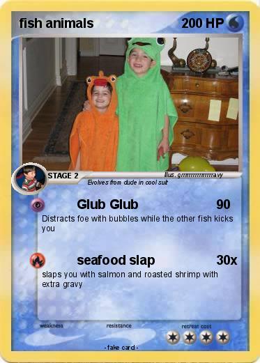 Pokemon fish animals
