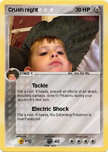 Pokemon Crush night