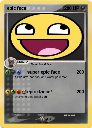 Pokemon epic face