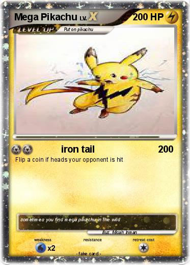 Pokemon Mega Pikachu