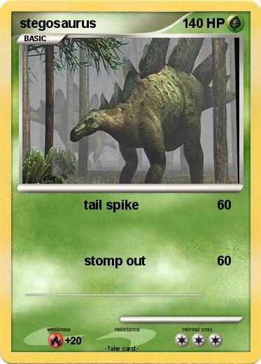Pokemon stegosaurus