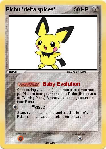 Pokemon Pichu *delta spices*