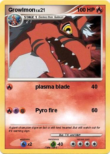 Pokemon Growlmon